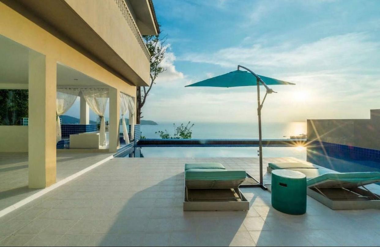 Grand Bleu Ocean View Pool Suite Strand Kamala Exterior foto